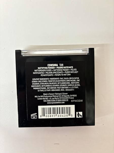 NYX PROFESSIONAL MAKEUP CAN’T STOP WON’T STOP MATTIFYING PRESSED POWDER – TAN