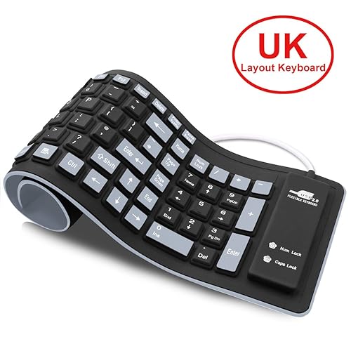 Flexible mini (rollup) keyboard Amazon.co.uk Computers & Accessories