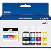 CEEBOO Compatible Ink Bottle Replacement for Epson 502 (Not Sublimation Ink) , Use for ET-2850 ET-3830 ET-3850 ET-2760 ET-376