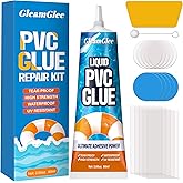 Inflatable Repair Kit – 80ml Waterproof PVC Glue with Patches for Hot Tubs, Pools, Air Mattresses, Boats, Kayaks, Spas & More