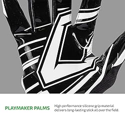 Cutters - Game Day Pro Youth Receiver Gloves Black S