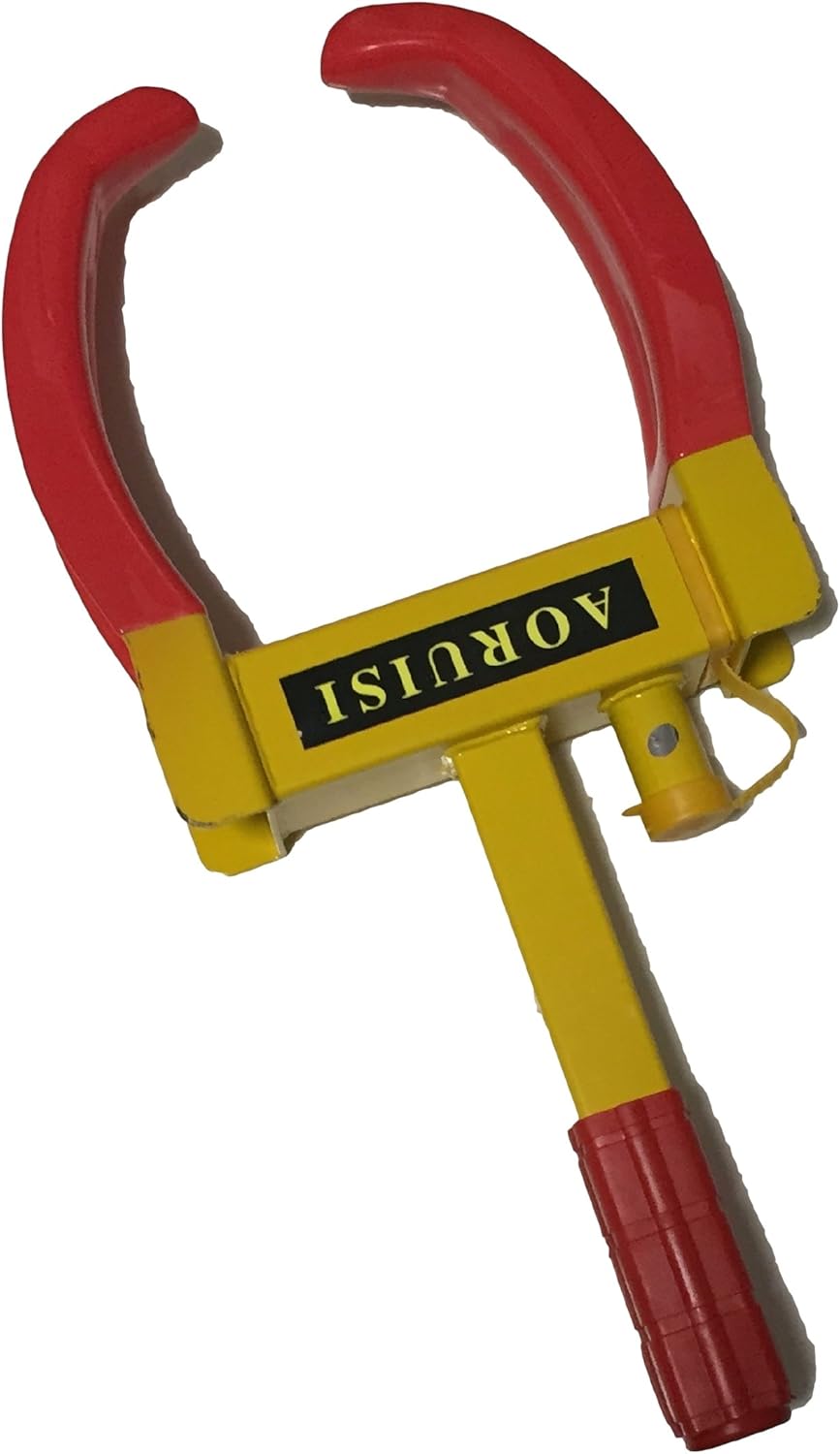 タイヤロック ホイールロック 最強 Powereast 車両盗難を防止bバイクから 大型suvまでほとんどのタイヤサイズをカバー 管理中の月極駐車場での無断駐車対策にも 車用ロック 車 バイク Amazon