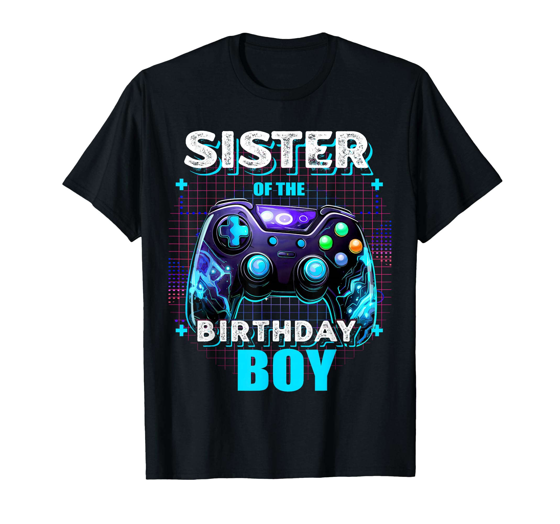 Photo 1 of Sister of the Birthday Boy Matching Video Game Birthday T-Shirt