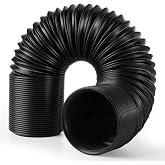 Tongze 2.5 Inch Cold Air Intake Pipe: Universal Flexible Duct with Length from 9.5" to 40" for Customize Air Intake System Hose Tube
