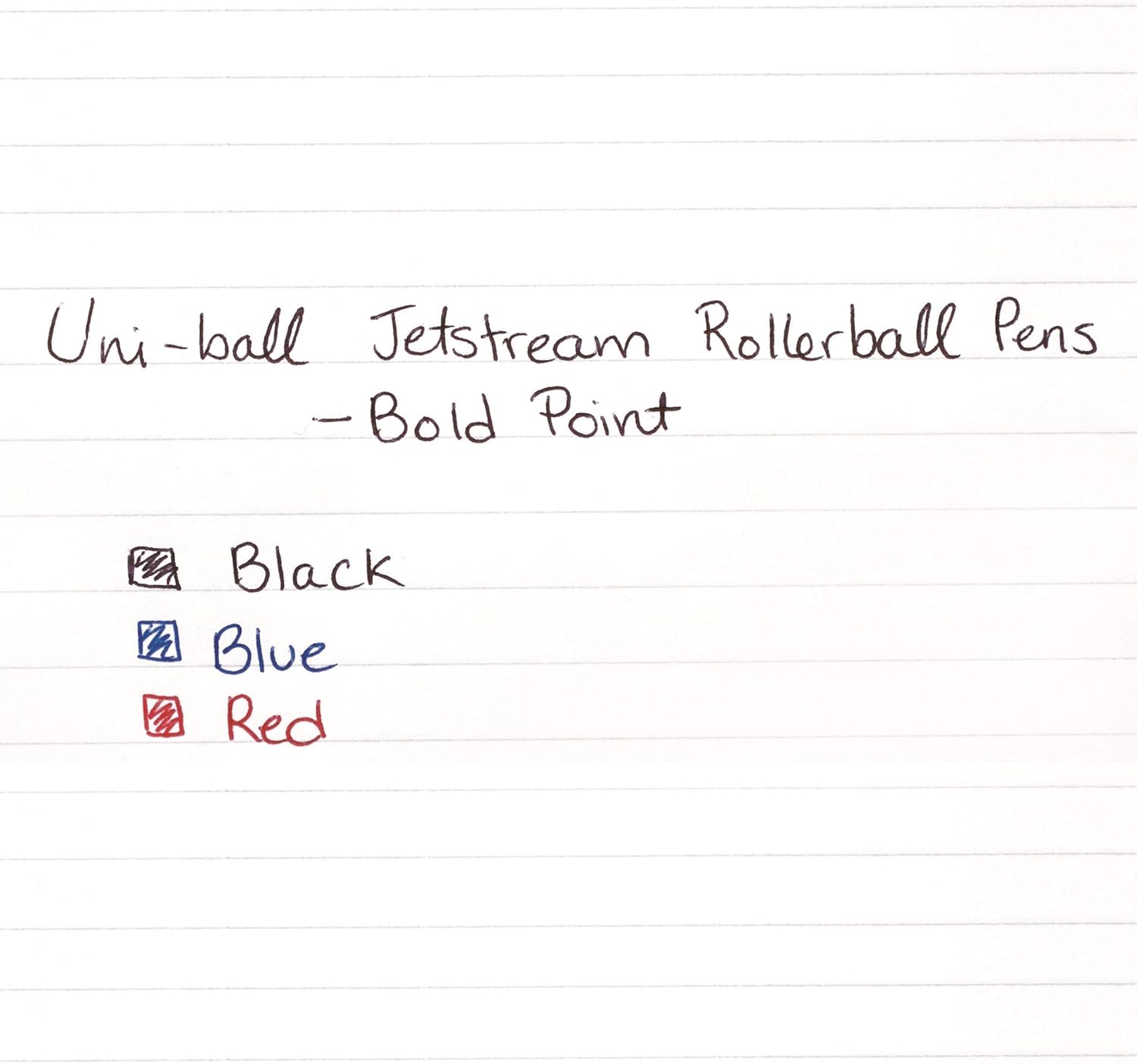 Uni-Ball 73832 uni-ball Jetstream RT Ballpoint Pens, Bold Point (1.0mm), Black, 12 Count : Rollerball Pens : Office Products