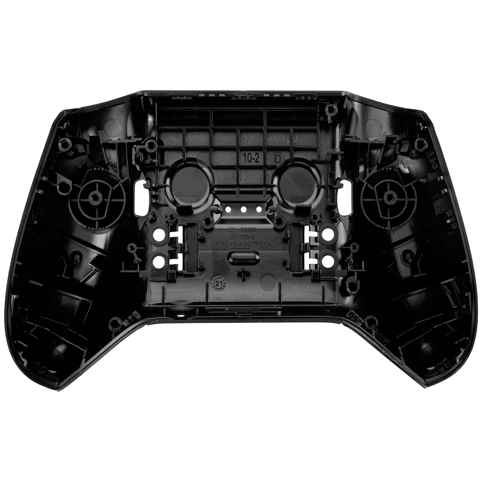 OEM Front and Back Housing Shell Replacement Kit for Xbox Elite Series 2 Controller - Includes Faceplate, Grip Cover, and Repair Tools (Black)