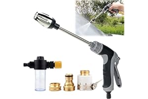 Pressure Washer - 15x More Powerful Than Hoses, High Pressure Water Jet Power Washer Wand for Garden Hose, Heavy Duty Spray N