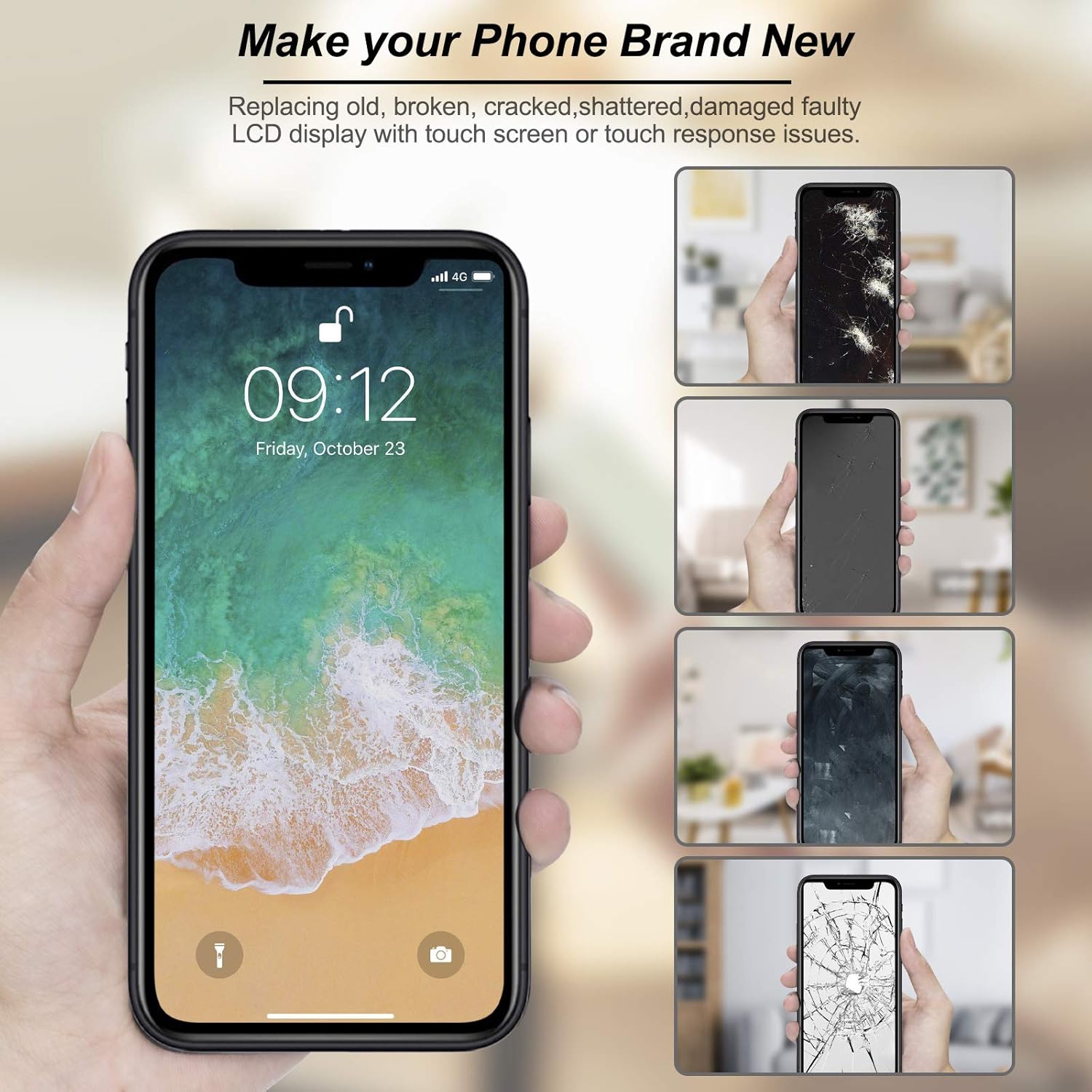 Cell Phones Accessories Compatible With Iphone Xr Screen Replacement Repair Tools Including Tempered Glass 3d Touch Screen Digitizer With Complete Repair Kit For Iphone Xr 6 1inch Waterproof Adhesive Oled Display Accessories Cell Phones Accessories Compatible With Iphone Xr Screen Replacement Repair Tools Including Tempered Glass 3d Touch Screen Digitizer With Complete Repair Kit For Iphone Xr 6 1inch Waterproof Adhesive Oled Display Accessories