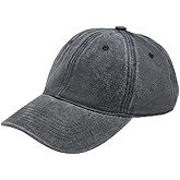 WeiTrust Baseball Cap Soft Cotton Plain Washed Vintage Comfort Unstructured Low Profile Dad Hats