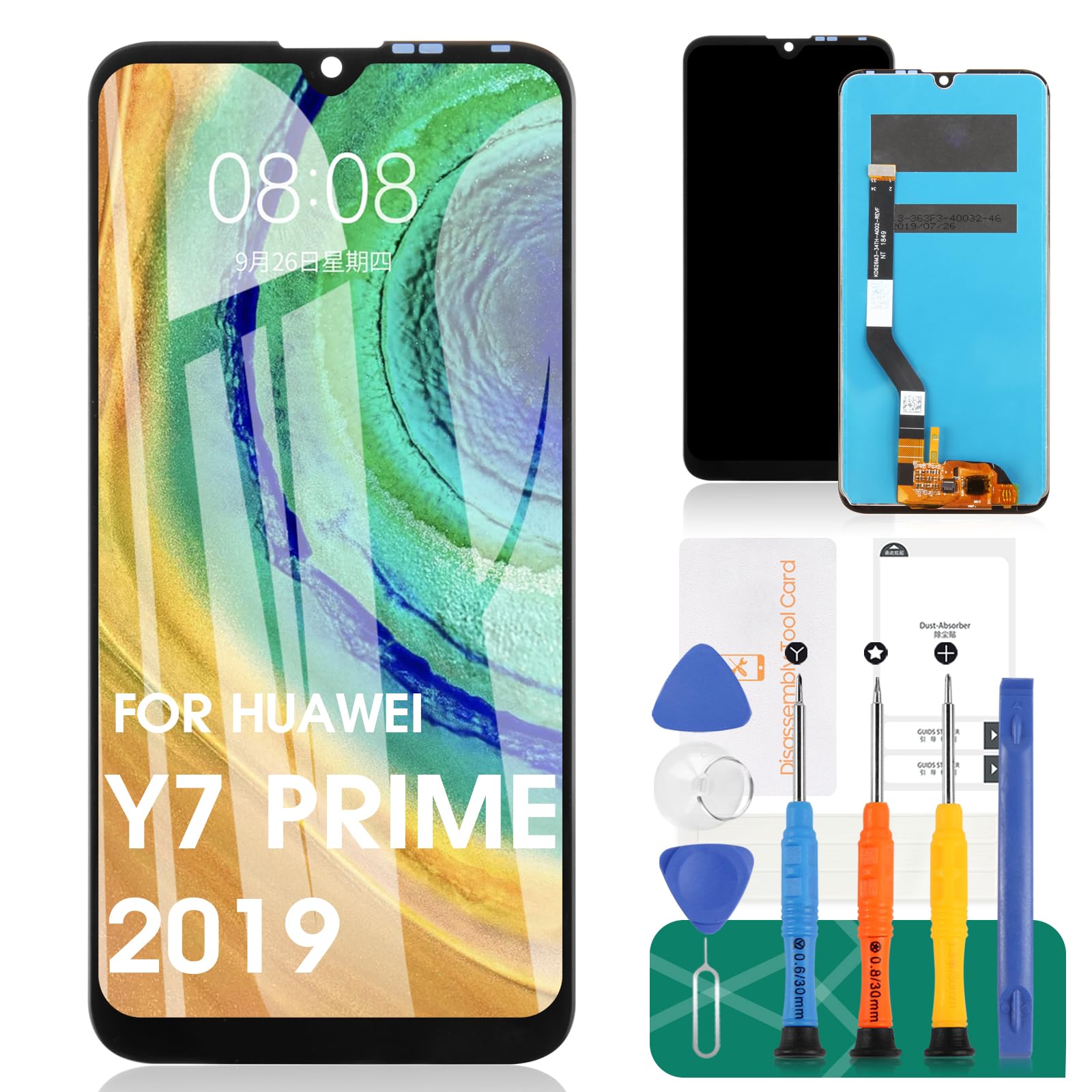 Screen Replacement for Huawei Y7 2019 Dub-LX2