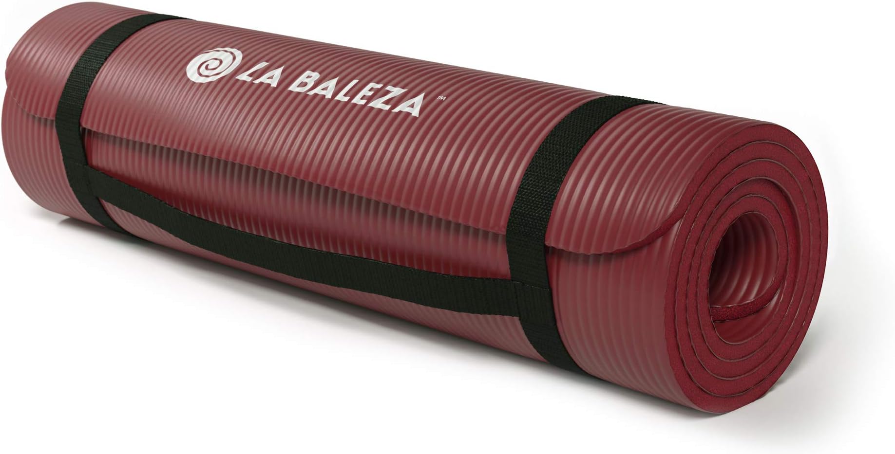 La Baleza 1/2-Inch Extra Thick Yoga Pilates Exercise Mat, Multiple Colors Available