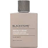 Blackstone Mens Collection Eau de Toilette – Santal & Cedar, | Men’s Fragrance, Warm (3.4 Fl Oz) Men's Grooming 100ml Santal & Cedar Toilette - Turnkey