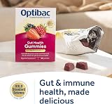 Optibac Probiotics Gut Health Gummies Vegan with Vitamin D Zinc Calcium 30 view 2