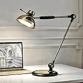 OTUS Desk Lamp for Home Office | Tall LED Architect Desk Light with Gesture Control & Touch | 1500 Lux Eye-Caring Dimmable fo