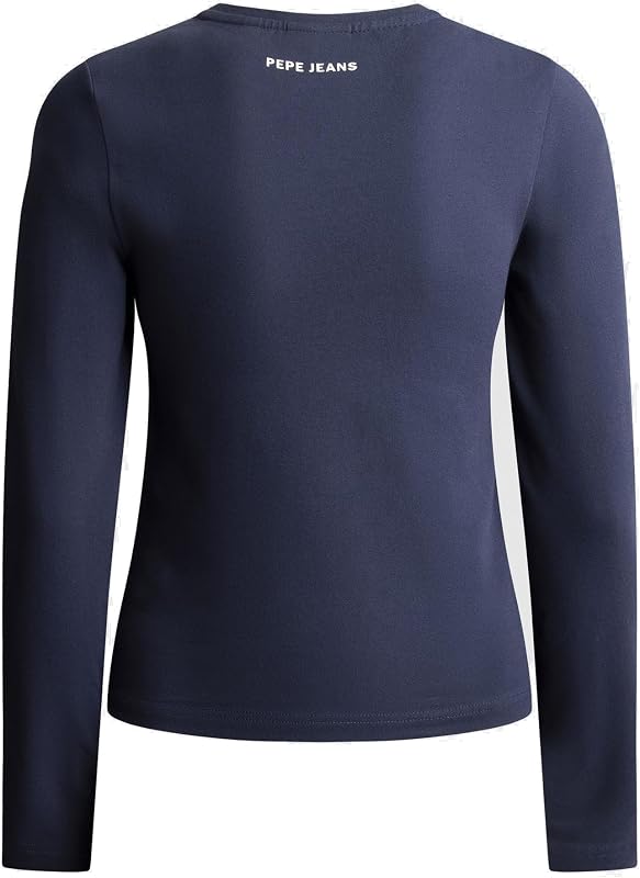 Camiseta Essential LS tee para Mujer, Color Azul (Eton Blue), Talla M, Azul (Eton Blue), M