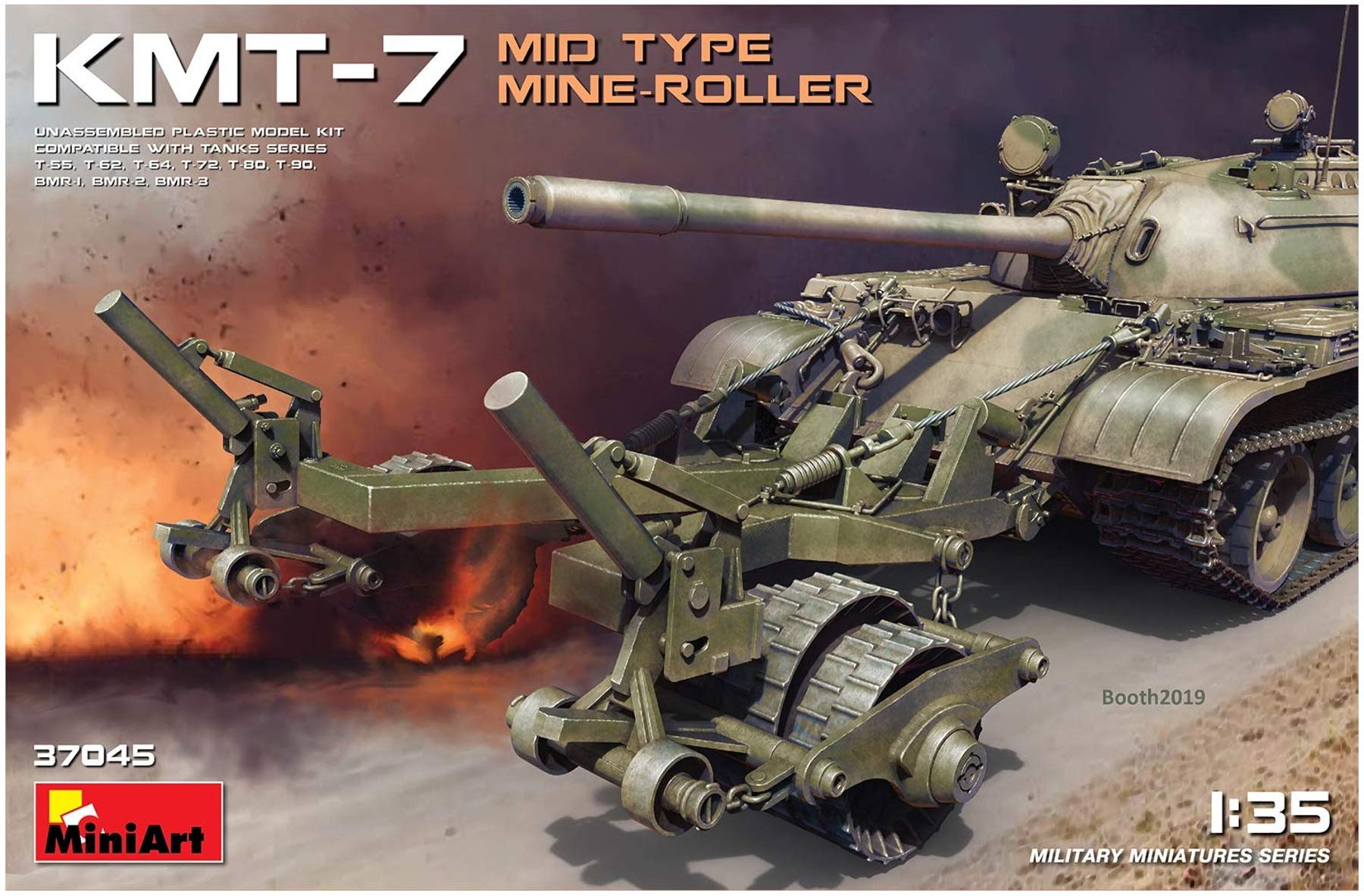 Miniart 1: 35 - Kmt-7 Mid Type Mine Roller