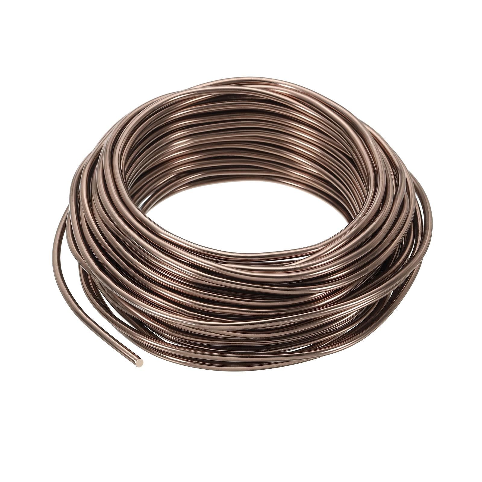 PATIKIL Aluminum Bonsai Training Wire, Brown, 3mm x 41ft