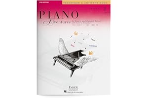 Piano Adventures: Technique and Artistry Book - Level 1, 2nd Edition | Beginner Piano Method for Expressive Playing | Sheet Music Songbook for Finger Technique | Faber Piano Music Book