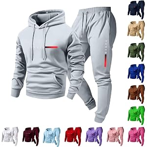 Sweat Suits Men Graphic Pullover Hoodies Jogger Sweatpants Tracksuits Set | Graphic Hoodie Drawstring Jogger Men Two Piece Tr