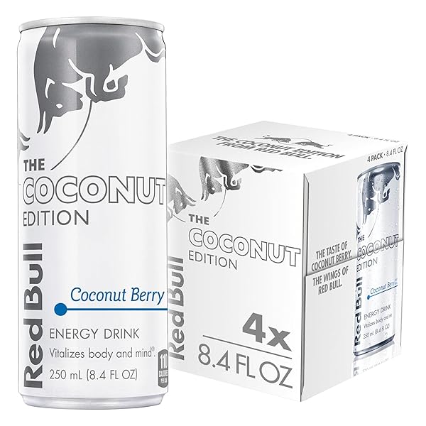 RED BULL ENERGY DRINK, THE COCONUT EDITION, 8.4...
