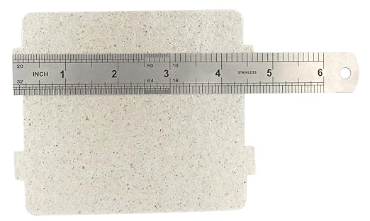 2 pcs microondas horno partes Slice de mica Super de grosor ...
