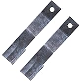 49171 Deere Rotary Cutter Blade Pair &ndash; Rancher Supply Lawn Mower Blades and Compatible Rotary Replacement Blades for Brush Mowers (2 Blade Set)
