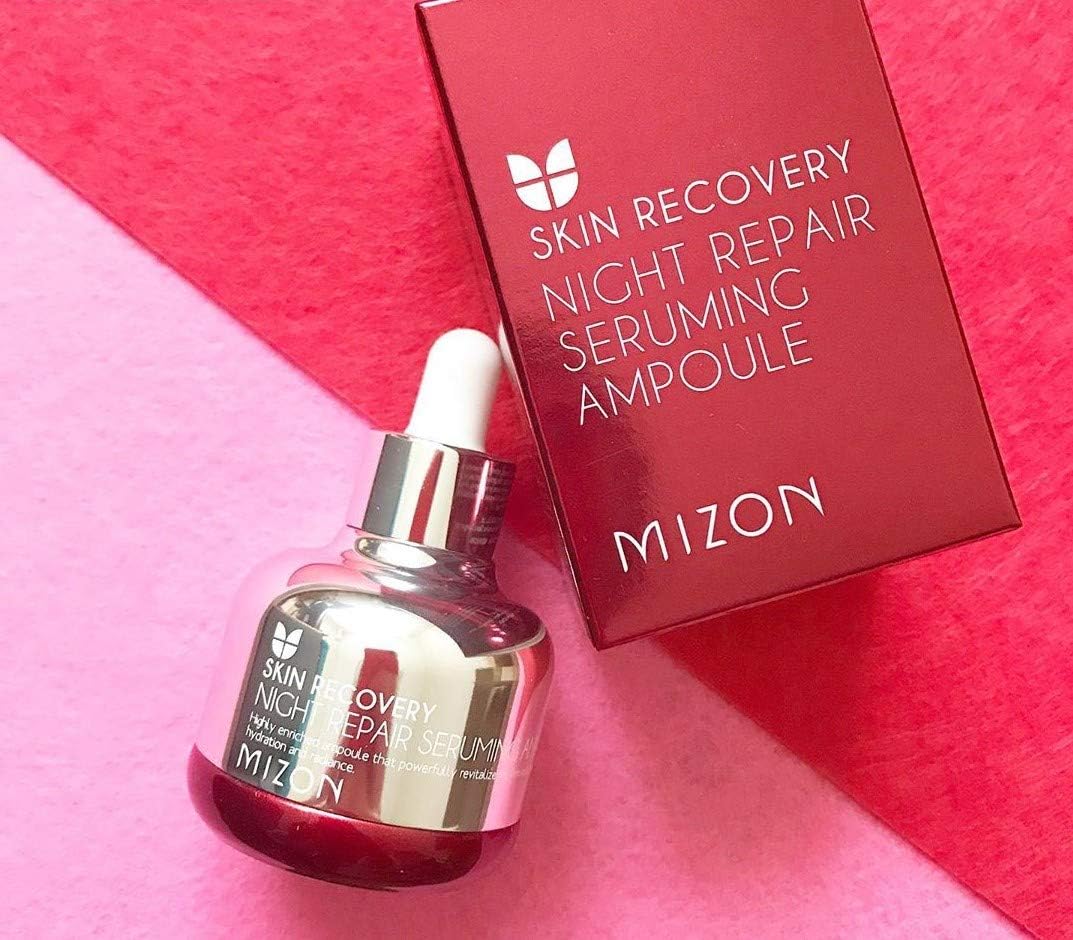 mizon skin recovery night repair seruming ampoule