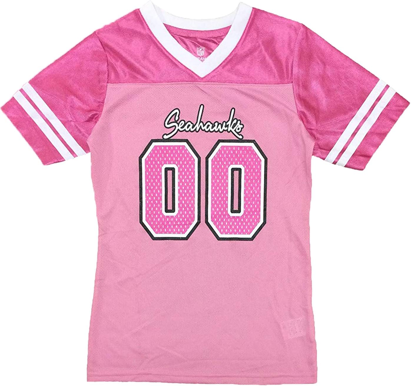 seahawks women's pink jersey
