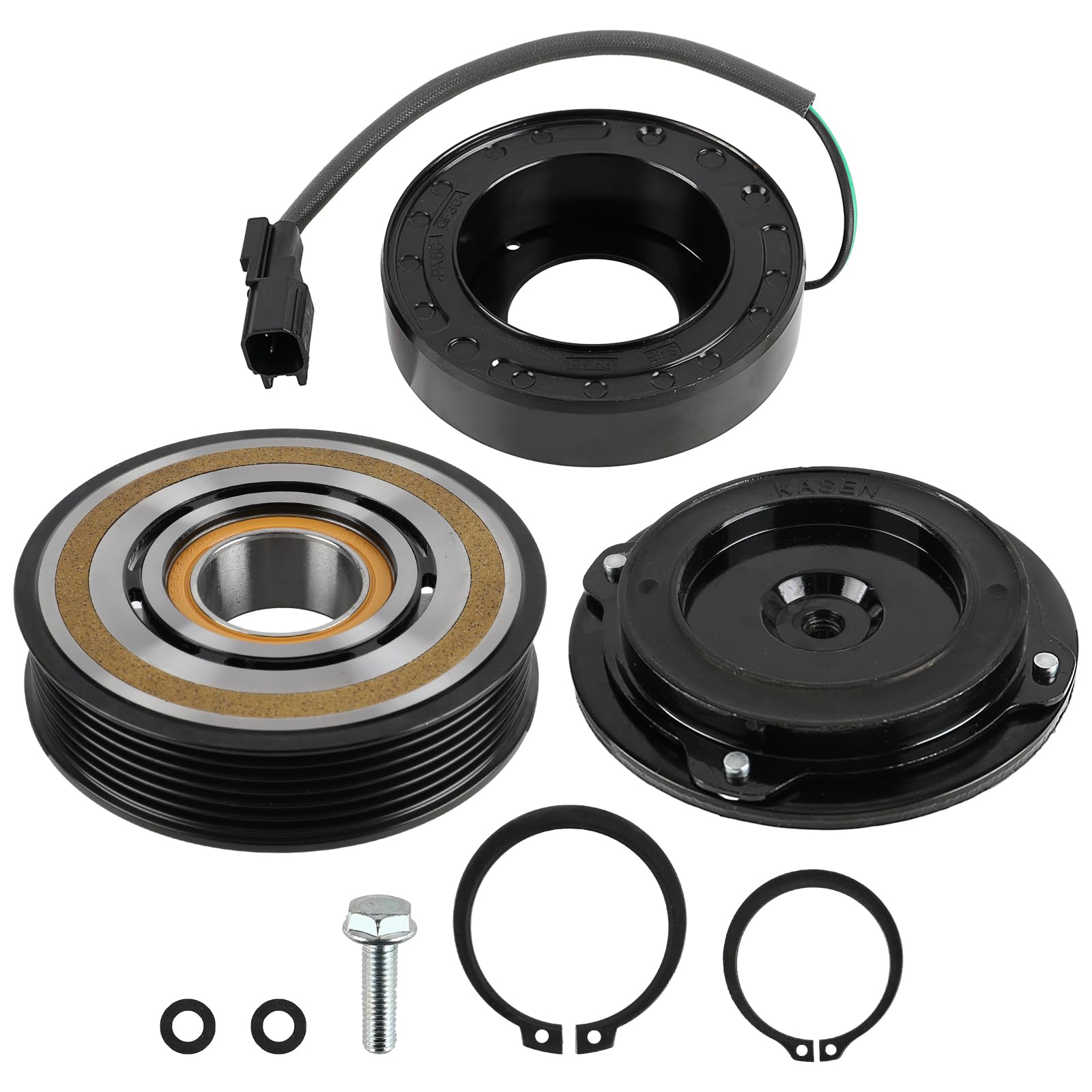 Photo 1 of MOTOALL 540210 A/C Compressor Clutch Kit Fit for Ford Explorer 3.5 Non-Turbo 2011-2019 Replaces ?EB5Z-19D786-AB