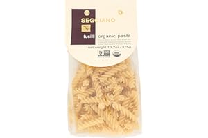 SEGGIANO Organic Fusilli Pasta, 13.2 OZ