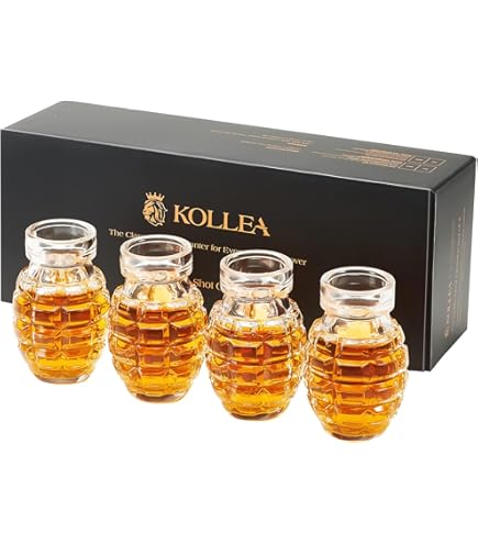 ミニボトルセットです Amazon.com | Set of 2 Mini Tumbler Shot Glasses 3oz Shot