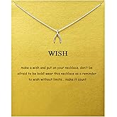Baydurcan Friendship Anchor Compass Necklace Good Luck Elephant Pendant Chain Necklace with Message Card Gift Card