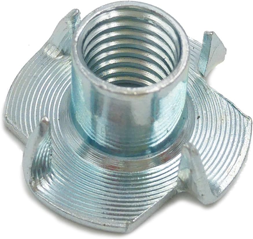 PARCO Einschlagmuttern mit 4 Einschlagspitzen M8 x 11 mm, verzinkt, 100