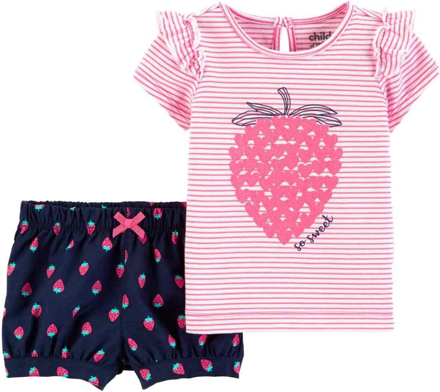 carter's strawberry outfit