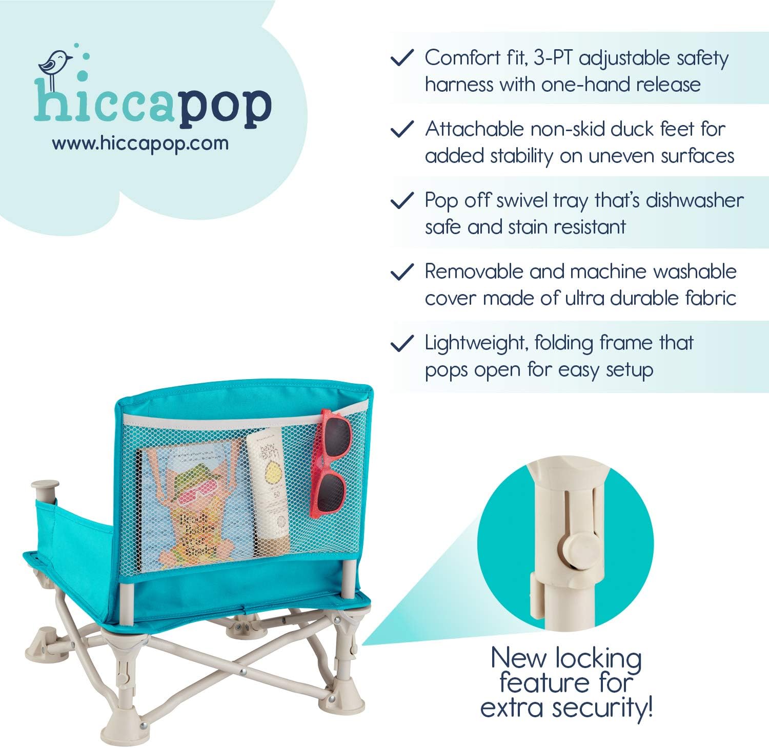 hiccapop travel chair