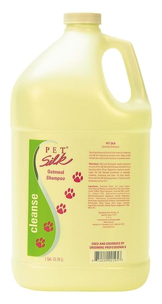 pet silky oatmeal shampoo