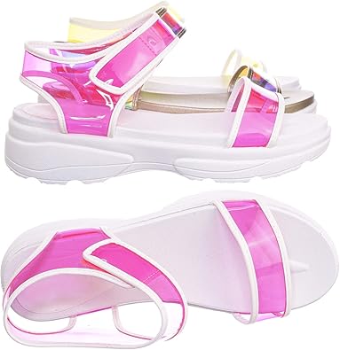 neon sandals
