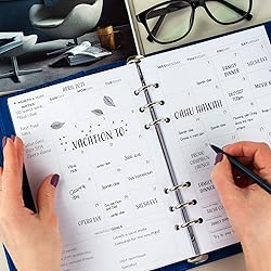 Clever Fox Weekly Planner Binder – Goal Setting