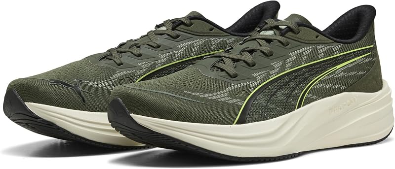 Zapatillas de Running Darter Pro 2 Unisex 42, Moss Veil Soft Grass Warm White Black Lime Squeeze Green