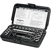 Hougen 11085 RotaCut Hole Cutter Master Kit - Fractional 21 Piece, 1/4 to 3/4" Cutter Diameter, 1/4" Cutting Depth