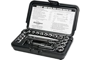 Hougen 11085 RotaCut Hole Cutter Master Kit - Fractional 21 Piece, 1/4 to 3/4" Cutter Diameter, 1/4" Cutting Depth