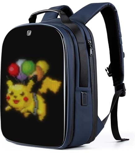 Amazon.com: Gelrova LED Backpack 17 Inch, City Serise Full Color