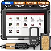 THINKSCAN 689BT Bidirectional OBD2 Scanner with TK101 &amp; Endoscope Camera | 3000+ Active Tests,All System, 34 Services,FCA Autoauth, CANFD and DoIP,Lifetime Free Update
