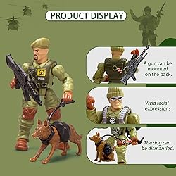 Baimiby Army Men Action Figures,Toy Soldiers for
