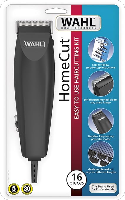 wahl sure cut 16 home cut haircutting kit