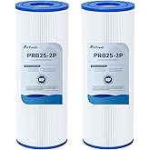 Fil-fresh 5×13 Drop-in Hot Tub Filter Replacement for Pleatco PRB25-IN, Spa Filters Replace Guardian 413-106, Unicel C-4326, Filbur FC-2375, FC-2370, 25 Sq. ft, 2-Pack