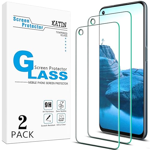 KATIN [2-Pack] Tempered Glass For OnePlus Nord N200 5G Screen