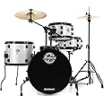 Ludwig Questlove Pocket Kit 4-piece Complete Drum Set Silver Sparkle Finish