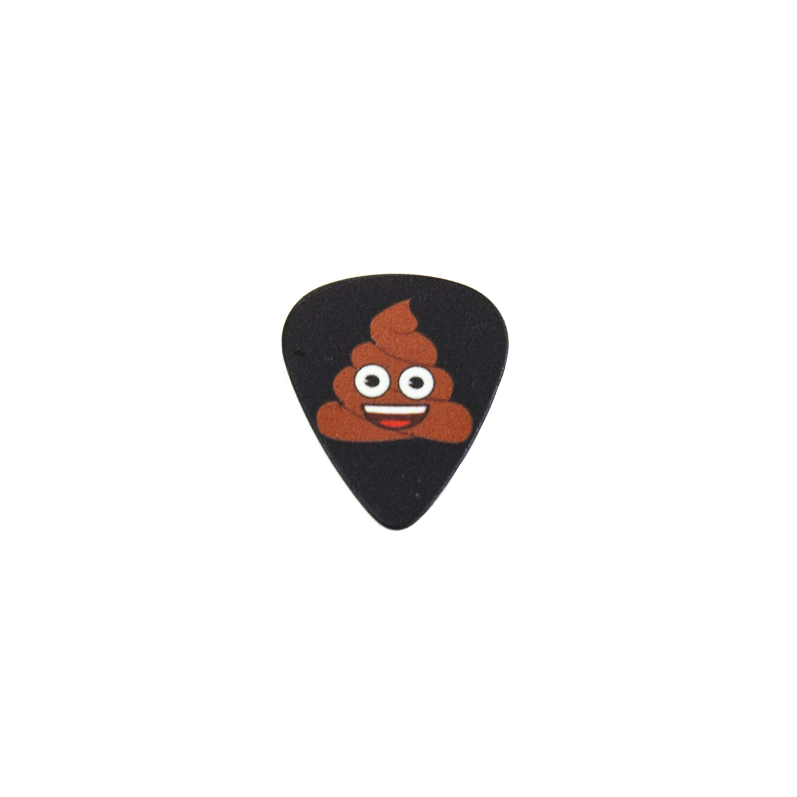 Perri's Leathers LP12-EMO1 emoji Guitar Picks, Poop