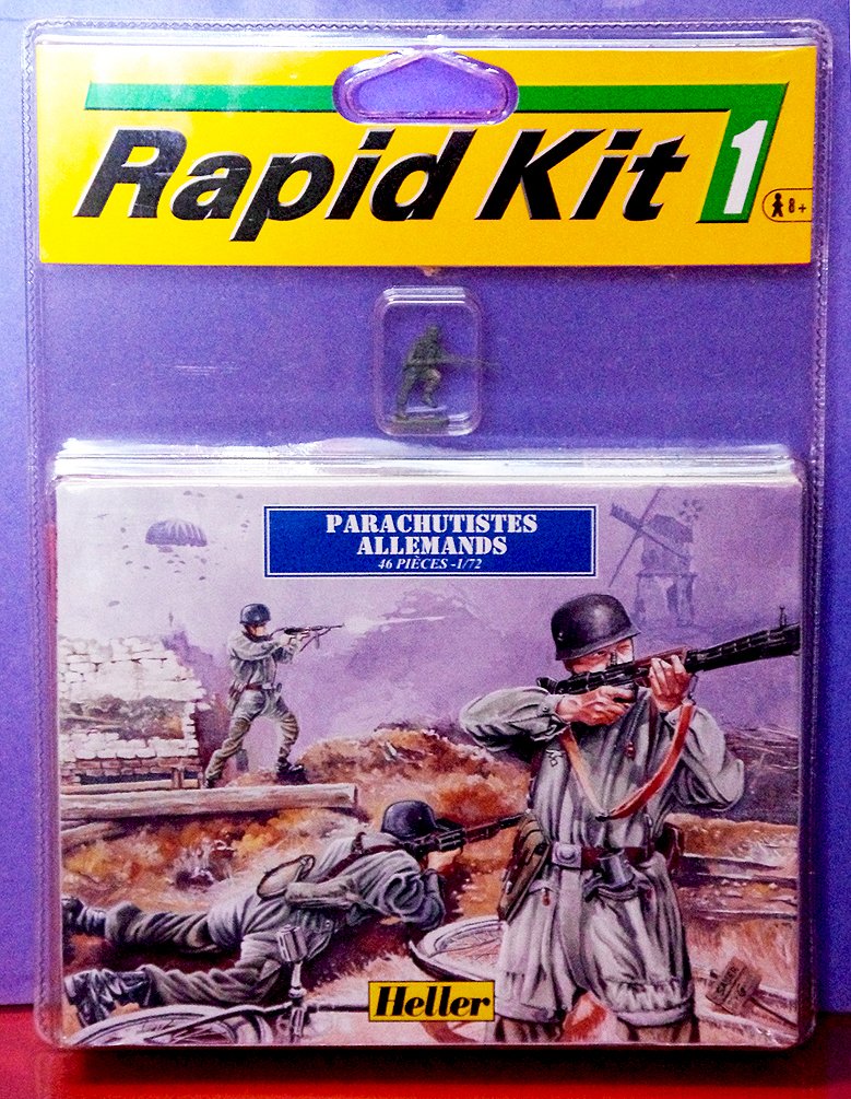 Buy Heller / Airfix German WWII Paratroopers 46 Figures 1/72 Scale